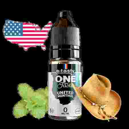 United Menthol One Taste Etasty 10ml - E-liquide Menthe | Kumo