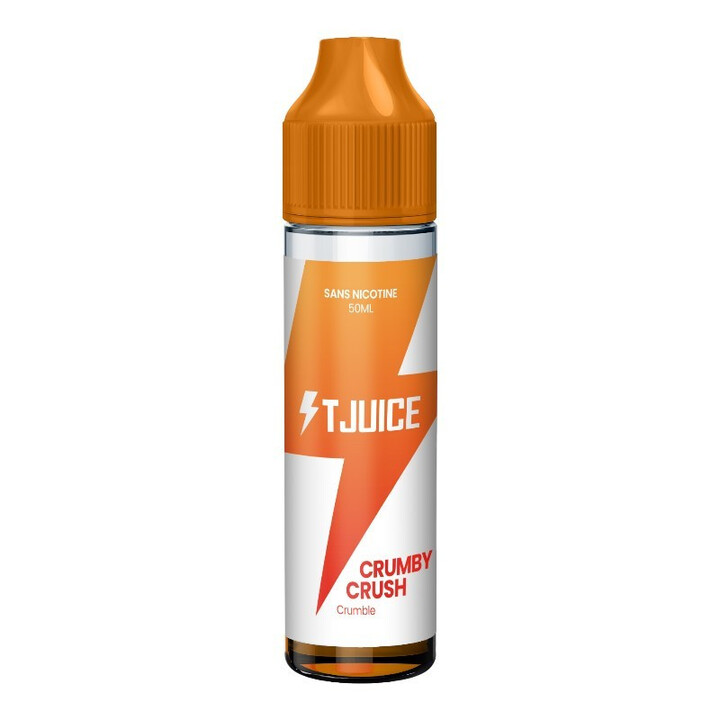 Crumby Crush T-Juice 50ml - E-liquide Gourmand Biscuit | Kumo