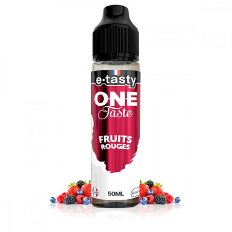 E-liquide Fruits Rouges One Taste eTasty 50ml | Kumo