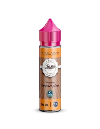 SUNDAE CARAMEL NOIX DE PECAN TASTY COLLECTION LIQUIDAROM 50 ML