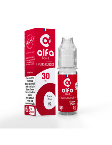 FRAISE MURE FRUITES ALFALIQUID 10 ML