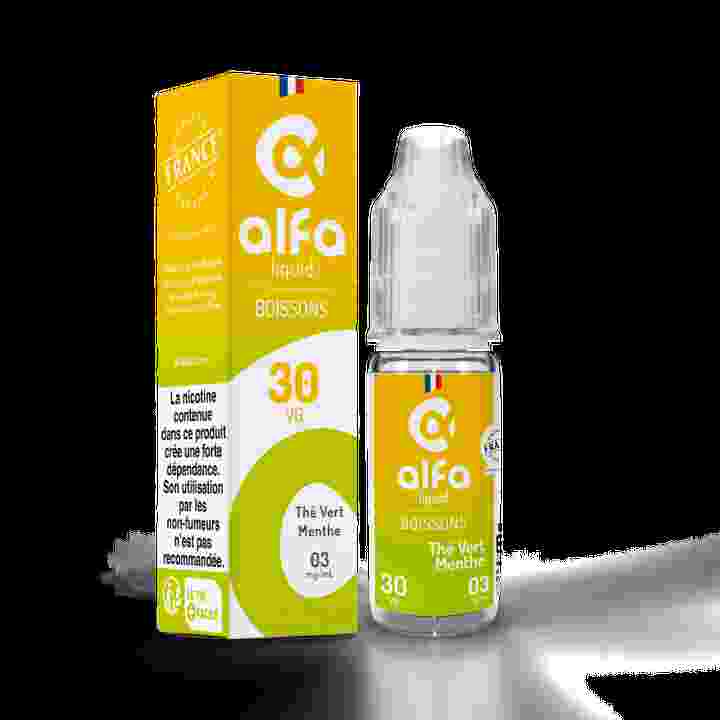 E-liquide Thé Vert Menthe | Saveur Fraîche et Délicate | Kumo