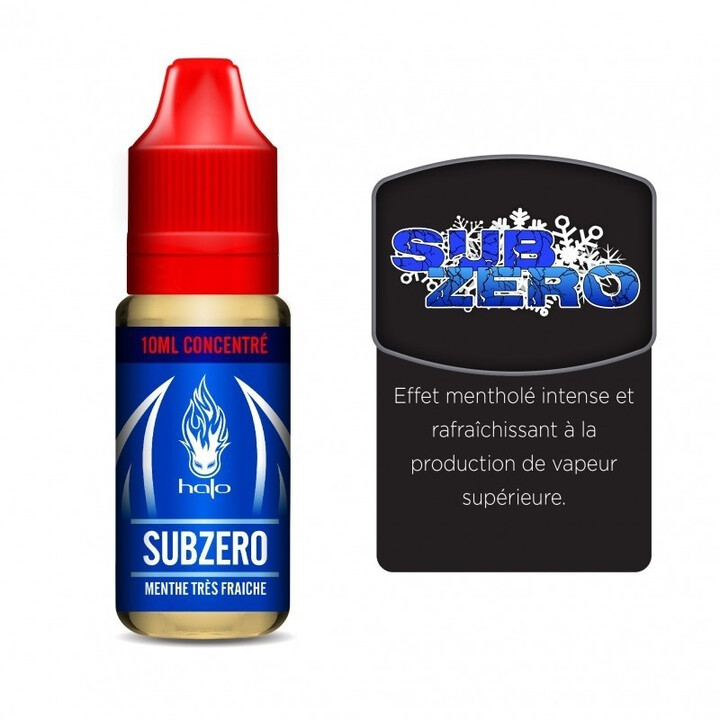 Sub Zero Concentré Halo 10ml | Arôme menthol DIY intense | Kumo