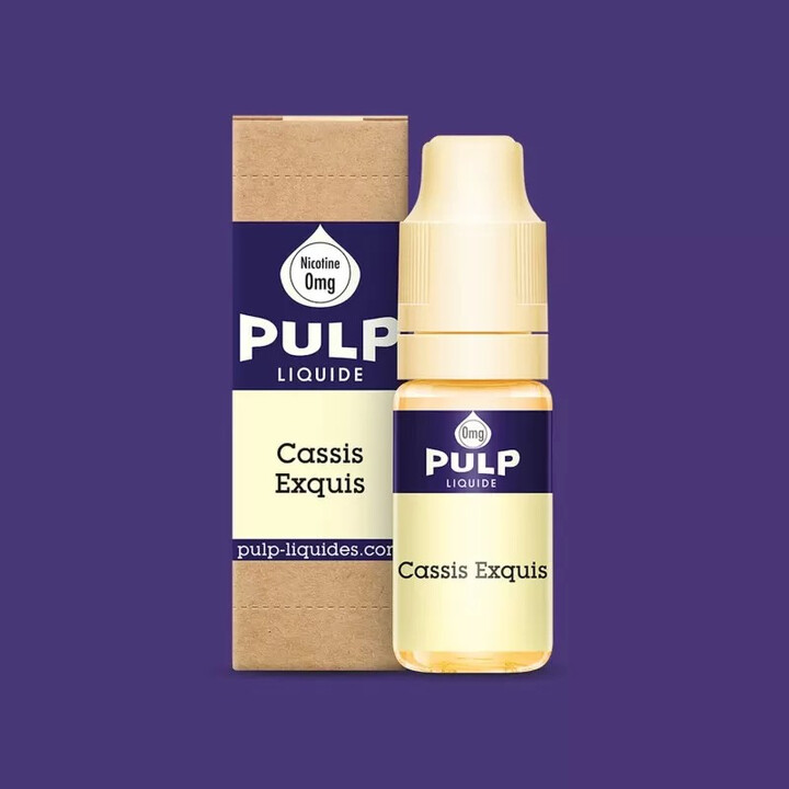 E-liquide Cassis Exquis Pulp 10ml Fruité Français | Kumo
