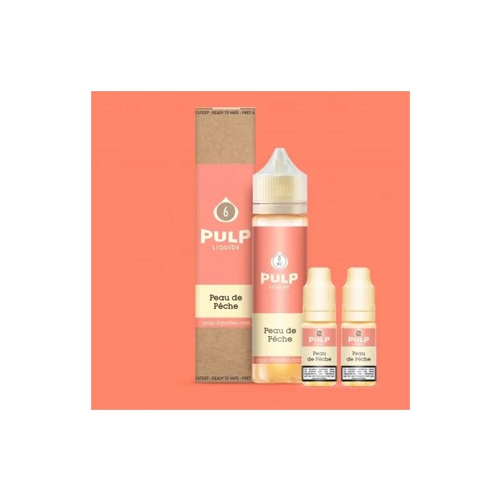 Peau de Pêche Pulp Pack 60 ml - E-liquide Fruité | Kumo