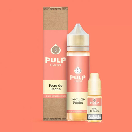 Peau de Pêche Pulp Pack 60 ml - E-liquide Fruité | Kumo
