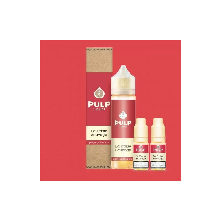 Fraise Sauvage Pulp 60ml - E-liquide Fruité | Kumo