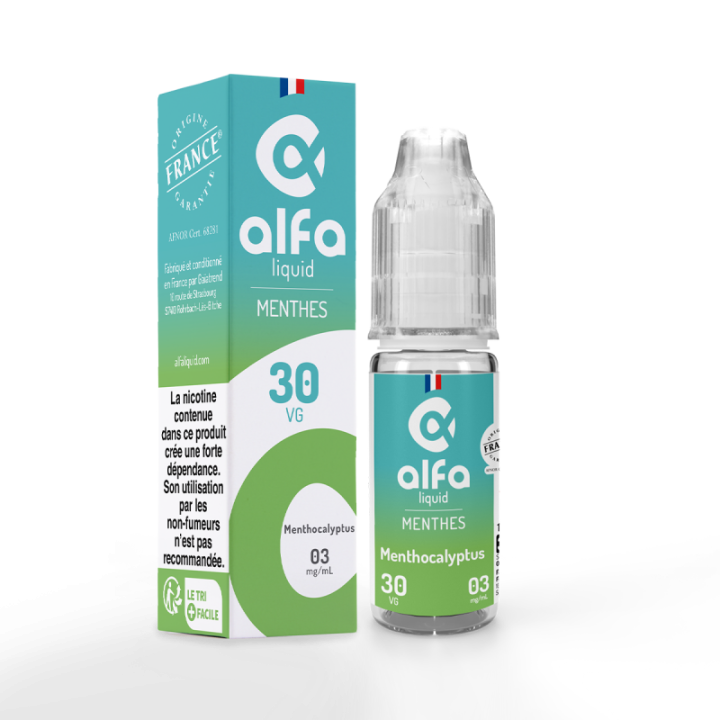 MENTHOCALYPTUS ALFALIQUID | Fraîcheur Balsamique | Kumovape