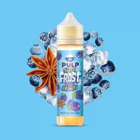 BLUE GRANITE FROST - E-liquide Myrtille Givrée 50ml | Kumo