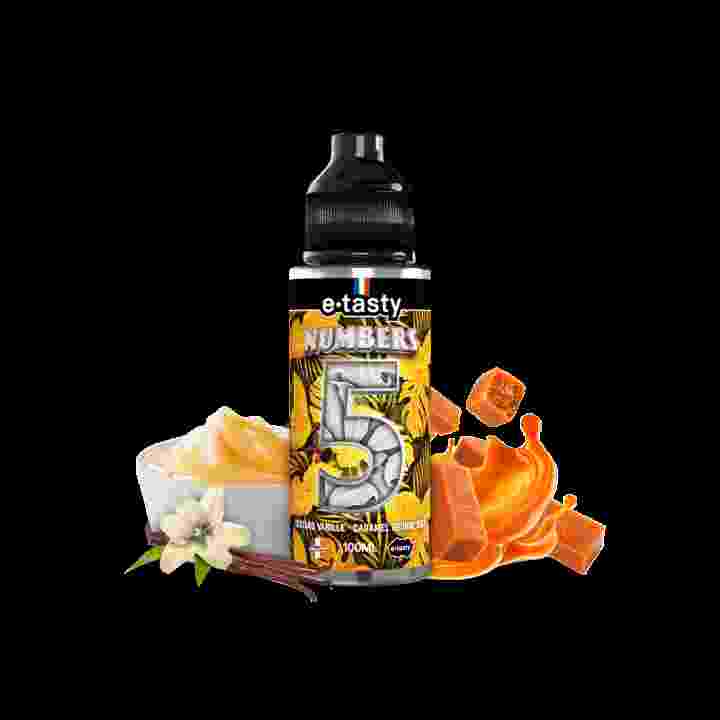 NUMBERS 5 ETASTY 100ml - E-liquide gourmand pâte à biscuit | Kumo