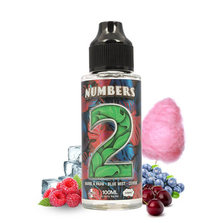 E-liquide NUMBERS 2 NUMBERS ananas framboise citron 100ML | Kumo