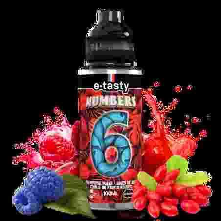 Numbers 6 Etasty 100ml Fruits Rouges Frais | Kumo