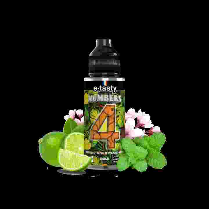 E-liquide NUMBERS 4 ETASTY 100ml - Saveur ananas exotique | Kumo