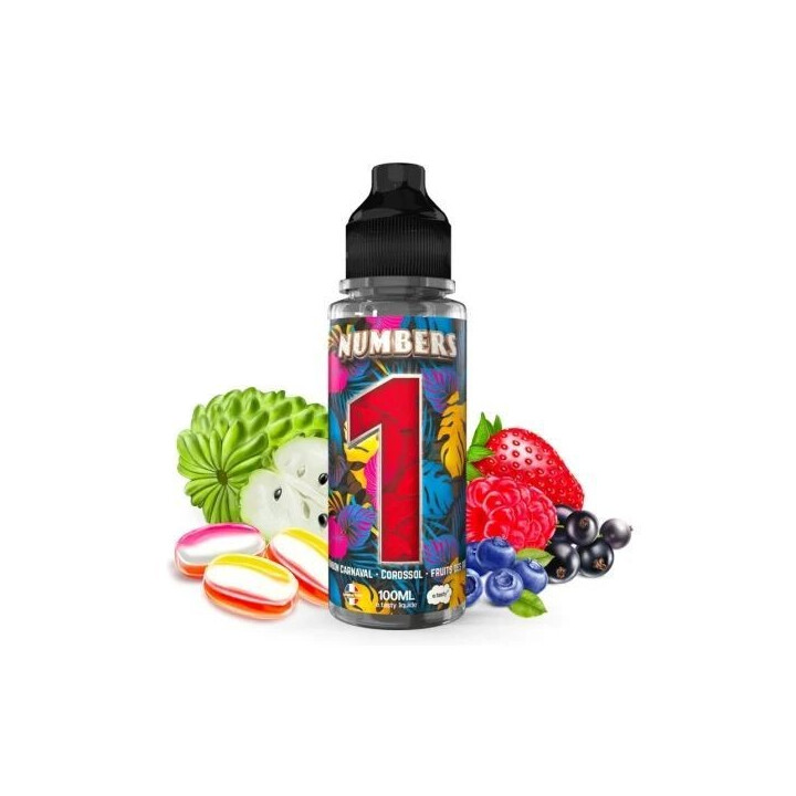 Numbers 1 Etasty 100ml - E-liquide fruité gourmand | Kumo