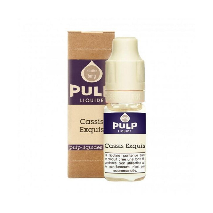 E-liquide Cassis Exquis Pulp 10ml | Fruité authentique | Kumo