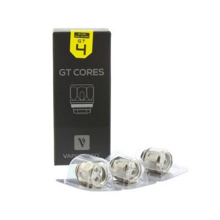 Résistance GT4 Meshed Cores NRG Vaporesso pour clearomiseur | Kumo