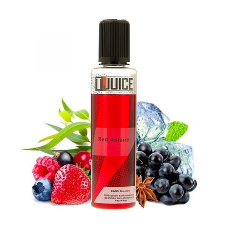 Red Astaire T-Juice 50ml - E-liquide Fruits Rouges Frais | Kumo
