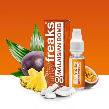 Malaysian Bomb FiftyFreaks 10ml - E-liquide Tropical | Kumo