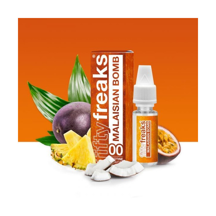 Malaysian Bomb FiftyFreaks 10ml - E-liquide Tropical | Kumo
