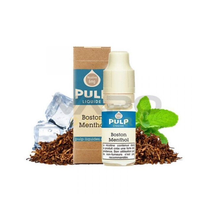 BOSTON MENTHOL PULP 10ML | Fraîcheur Intense Débutants | KumoVape