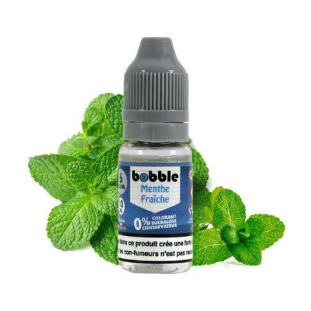 E-liquide Menthe Fraîche Bobble 10ml | Sensation glaciale | Kumo