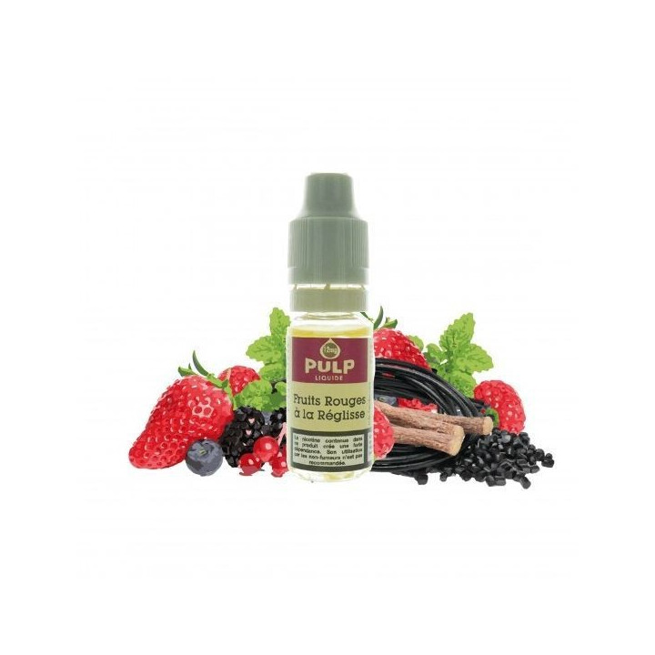 E-liquide Fruits Rouges à la Réglisse Pulp 10ml | Kumo