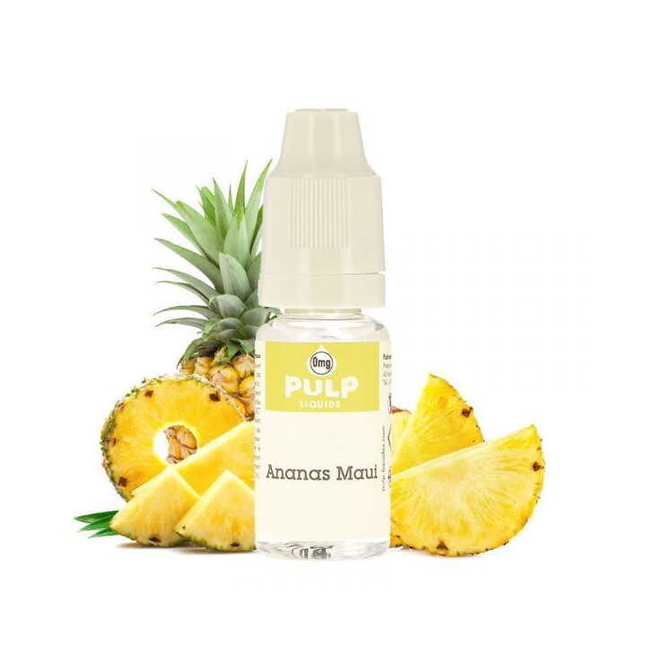 E-liquide ANANAS MAUI PULP 10ML | Saveurs tropicales | Kumo