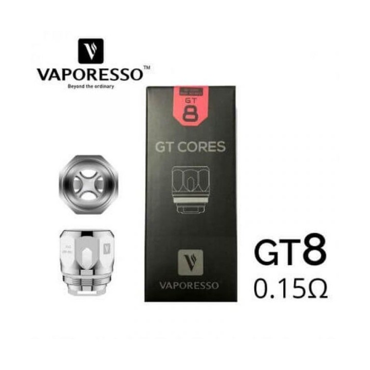 Résistance GT4 Meshed Cores NRG Vaporesso pour clearomiseur | Kumo