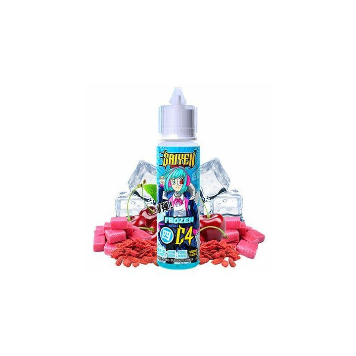 C4 FROZEN SAIYEN 50ML | E-liquide fruité glacé SWOKE | Kumo