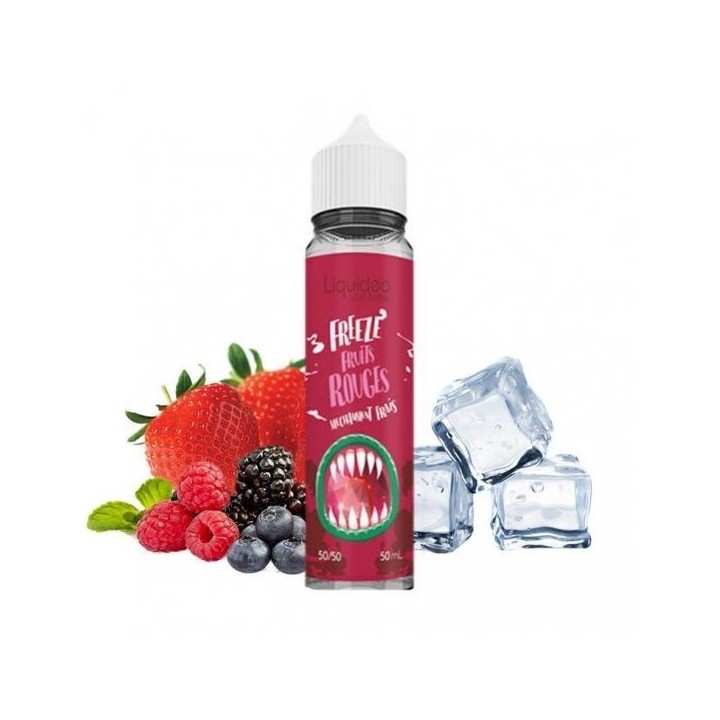 Fruits Rouges Freeze Liquideo 50ML | E-liquide fruité glacé | Kumo