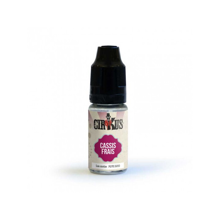 E-liquide Cassis Frais Cirkus VDLV 10ml - Saveur fruitée | Kumo