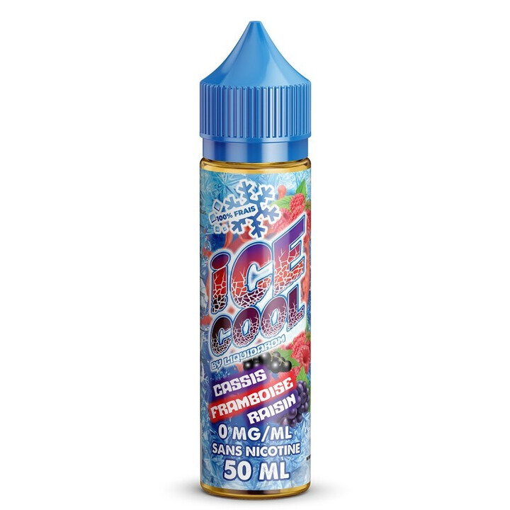 E-liquide Cassis Framboise Raisin Ice Cool Liquidarom 50ml | Kumo