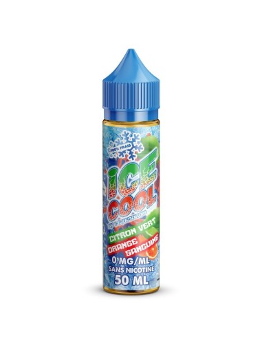 CITRON VERT ORANGE SANGUINE ICE COOL LIQUIDAROM 50 ML