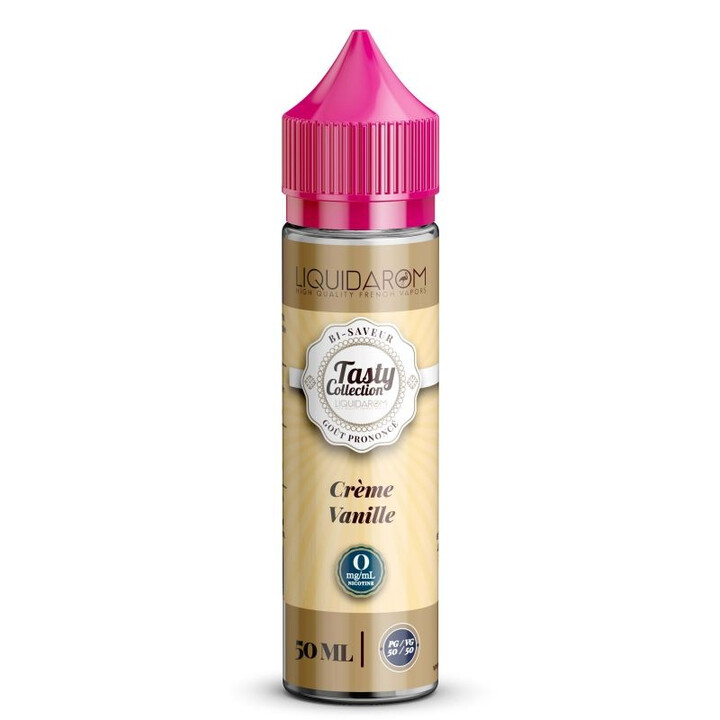 E-liquide Crème Vanille Tasty Collection 50ml | Liquidarom | Kumo