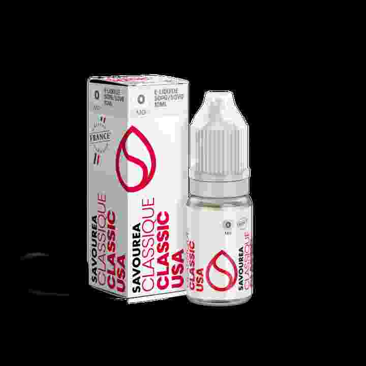 E-liquide Classic USA Savourea 10ML | Goût Authentique pour Débutants