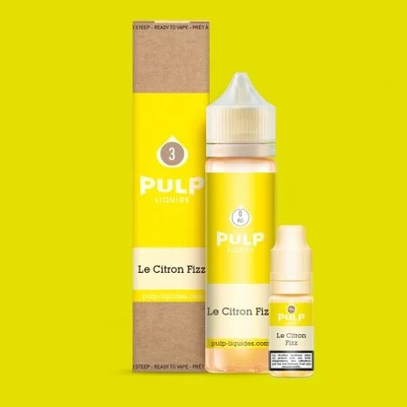Citron Fizz Pulp 60ml - E-liquide Citron Pétillant | Kumo