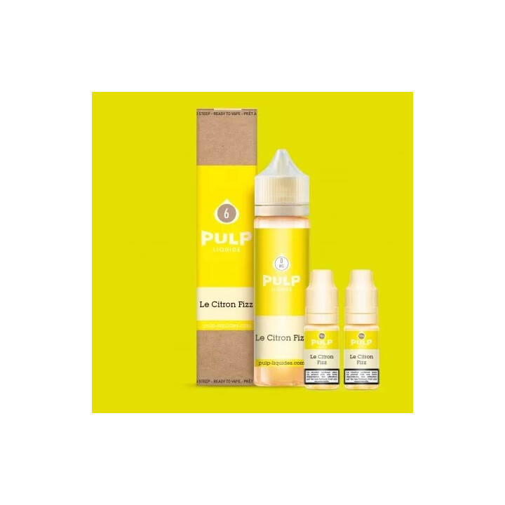 Citron Fizz Pulp 60ml - E-liquide Fruité | Kumo