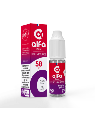 PURPLE BLOOD FRUITS ROUGES ALFALIQUID 10 ML