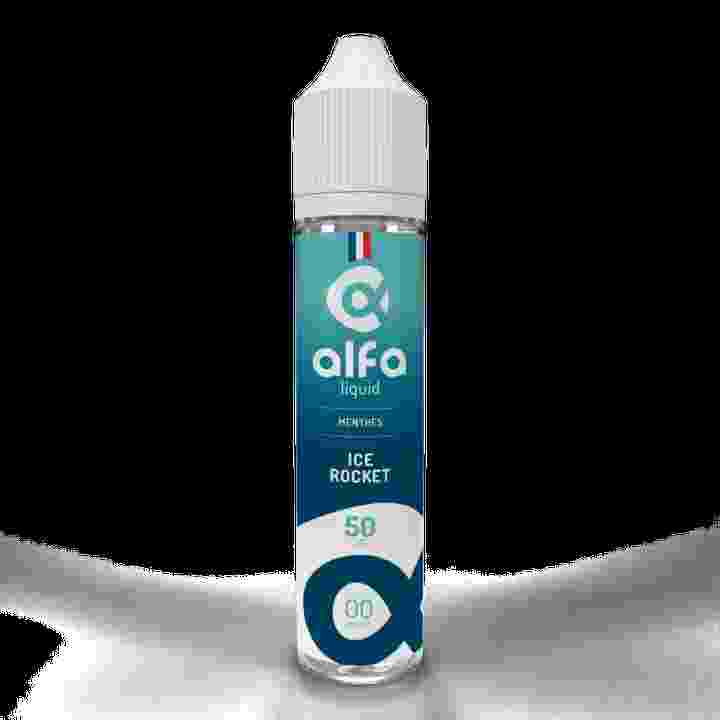 Ice Rocket Menthes Alfaliquid 50ml | E-liquide mentholé glacial | Kumo