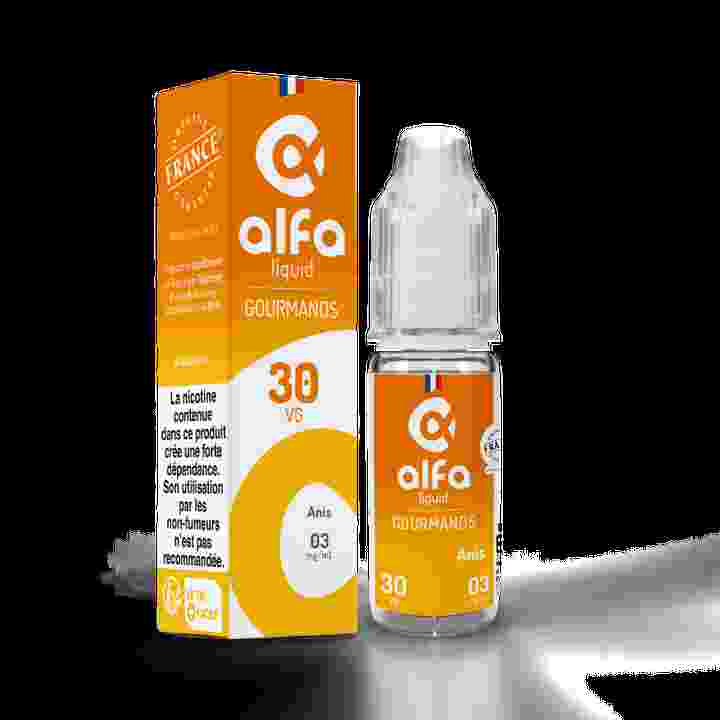 Anis Gourmands Alfaliquid 10ml - E-liquide | Kumo