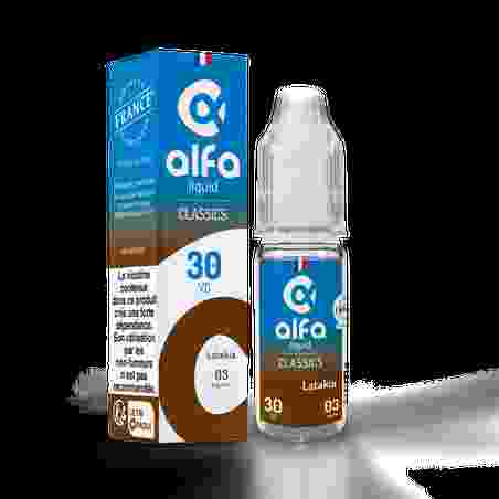 Latakia Classic Alfaliquid 10 ml neutre
