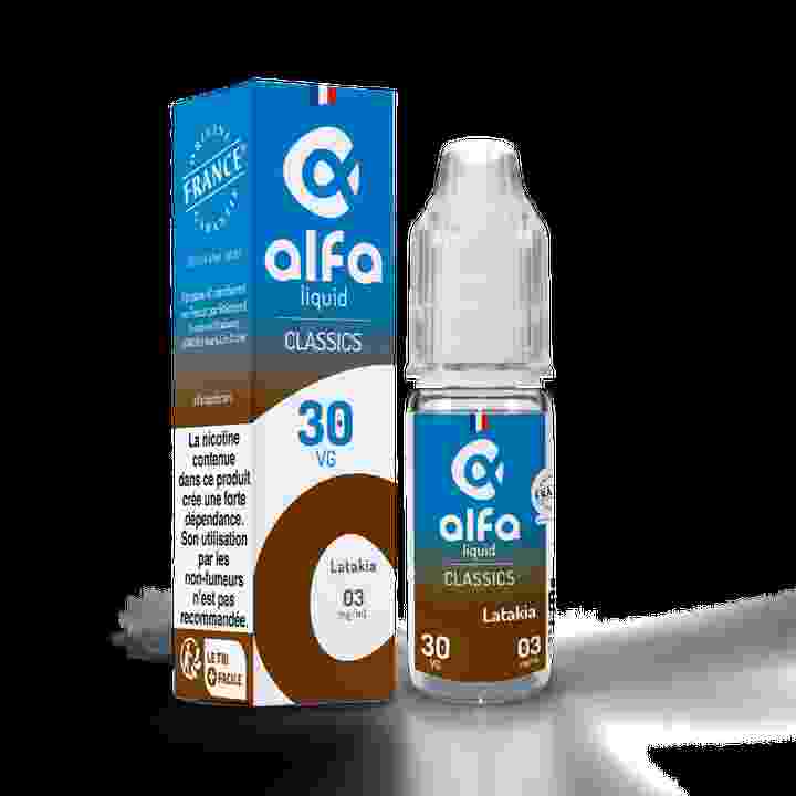 Latakia Classic Alfaliquid 10 ml neutre