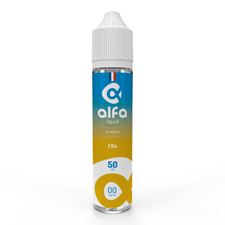 FR4 Classics Alfaliquid 50ml | E-liquide pour débutants | Kumovape