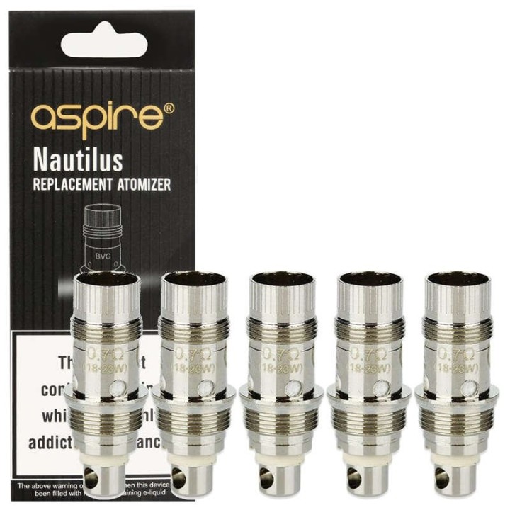 Résistance Nautilus Aspire pour une vape MTL authentique | Kumo