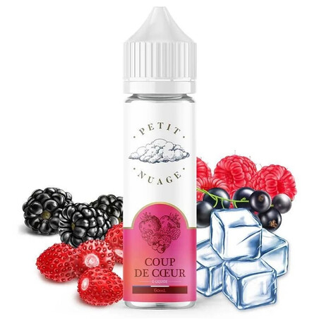 Coup de Coeur Petit Nuage 50ml - E-liquide Fruité Frais | Kumo