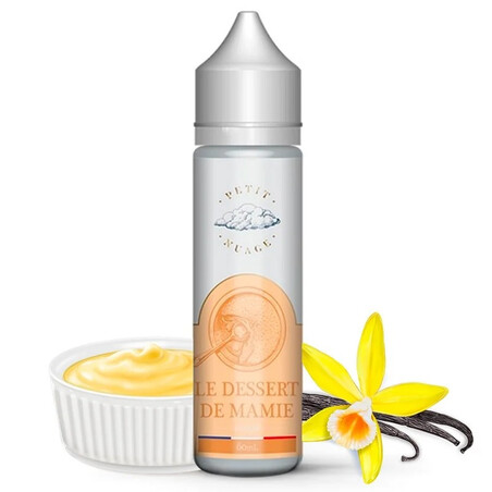 Le Dessert de Mamie Petit Nuage 60ml - E-liquide gourmand crémeux | Kumo