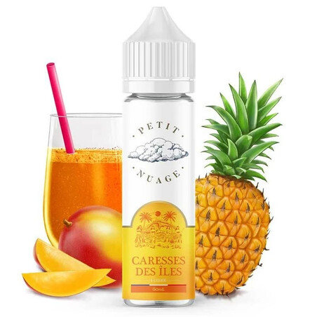 E-liquide fruité tropical CARESSES DES ILES PETIT NUAGE 60 ML | Kumo