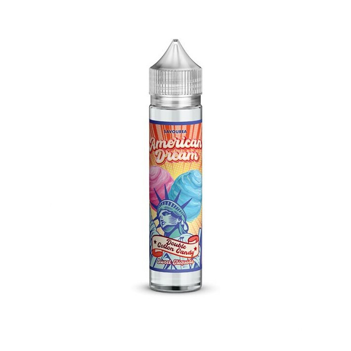 Double Cotton Candy American Dream 50ml - E-liquide Gourmand Kumo