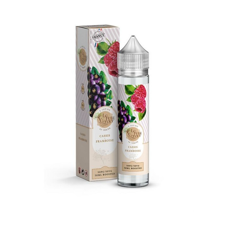 E-liquide Cassis Framboise Le Petit Verger 50ml - Savourea | Kumo