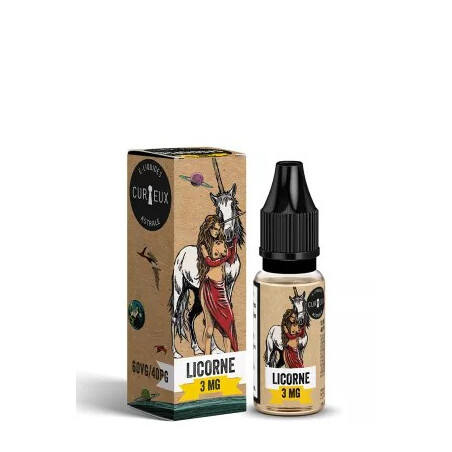 Licorne Astrale Curieux 10ml - E-liquide Fruité | Kumo